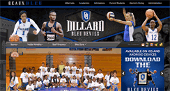 Desktop Screenshot of dillardbleudevils.com
